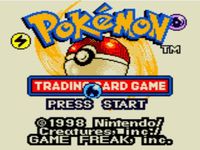 une photo d'Ã©cran de Pokemon Trading Card Game sur Nintendo Game Boy Color